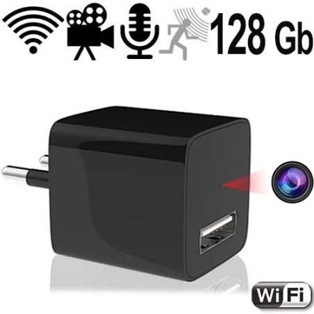 WIFI HD-SpyCam im Mini-USB-Netzteil - Videoüberwachung - Bild 1