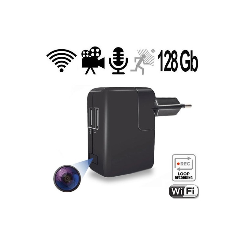 IP-HD SpyCam getarnt im USB-Netzteil