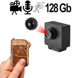 Mini-HD-SpyCam im Knopf-Objektiv, 128 Gb - Videoüberwachung - Bild 1