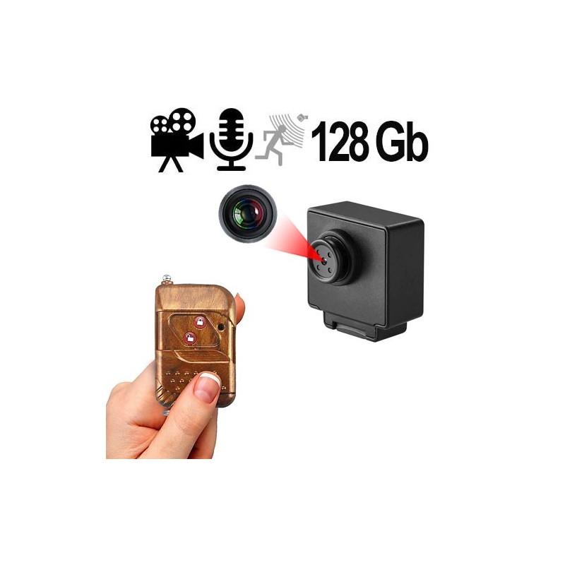 Mini-HD-SpyCam im Knopf-Objektiv, 128 Gb Mini-HD-SpyCam im Knopf-Objektiv, 128 Gb