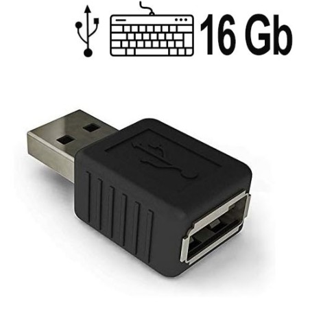 USB-Keylogger (Tastaturspion), 16 GB - PC-Überwachung - Bild 1