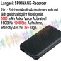 Langzeit SPY-Recorder,5000 mAh, 16GB Langzeit SPY-Recorder,5000 mAh, 16GB