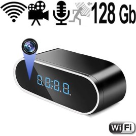 IP-LAN HD-Spycam getarnt im Wecker, 128Gb - Videoüberwachung - Bild 1