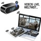 IP-LAN HD-Spycam getarnt im Wecker, 128Gb IP-LAN HD-Spycam getarnt im Wecker, 128Gb