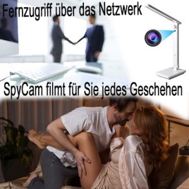 IP-HD-Spycam in Schreibtischlampe , 128 Gb - Videoüberwachung - Bild 4