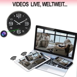 IP-Full-HD Spy-Cam in Wanduhr, 128 GB - Videoüberwachung - Bild 4