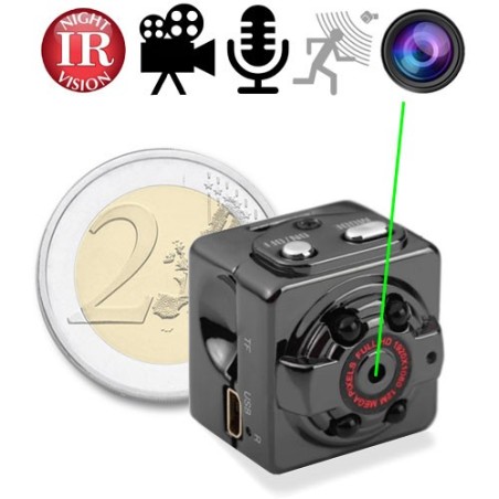 HD Mini-SpyCam mit IR-Nachtsicht - Videoüberwachung - Bild 1