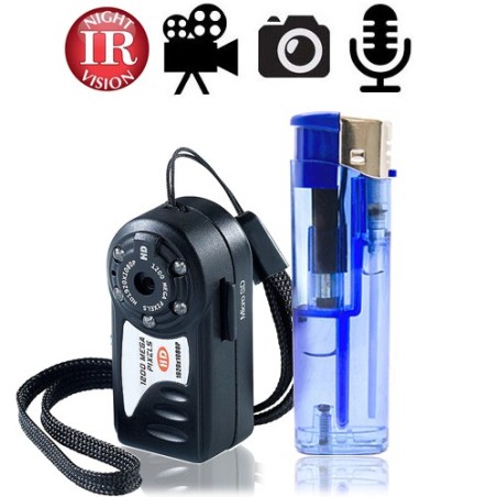 HD Mini-Spionagekamera mit IR-Nachtsicht - Videoüberwachung - Bild 1