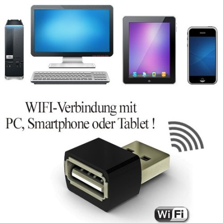 WiFi USB-Keylogger Mini, 16 GB