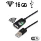 WiFi-LAN USB-Kabel Keylogger, 16 Gb