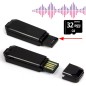 USB-Audiorecorder, 32GB USB-Audiorecorder, 32GB
