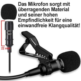 Krawattenclip-Spionagemikrofon - Abhörmikrofone - Bild 2