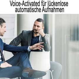 USB VoiceRecorder, 64GB, bis 752 Std., VAS, OTG - Abhör-Recorder - Bild 4