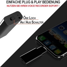 Handy Mitschnittrecorder, 64 Gb - Handy-Abhörgeräte - Bild 3