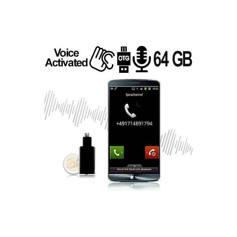 Handy Mitschnittrecorder, 64 Gb