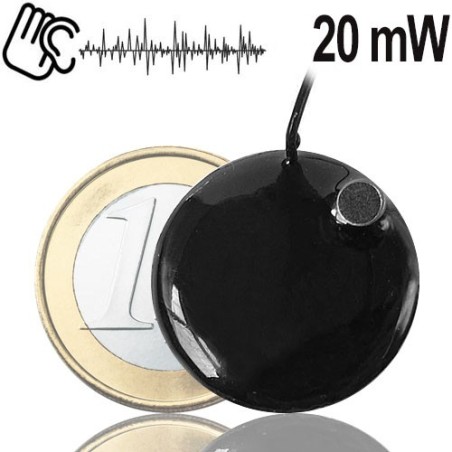 Funk-Abhörgerät Knopf 20-mW - Drahtlose Abhörgeräte - Bild 1