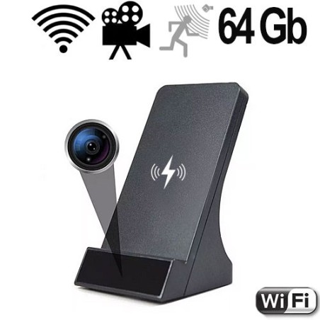 WIFI-HD-SpyCam in Handy-Ladestation - Videoüberwachung - Bild 1