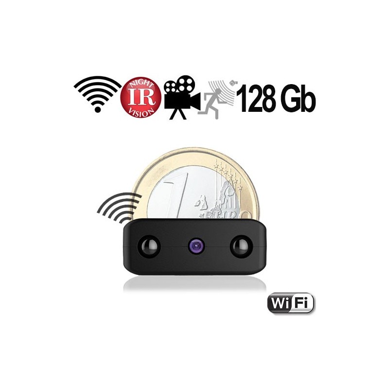 Full-HD IP-Micro-Spionkamera mit DVR, 128 Gb Full-HD IP-Micro-Spionkamera mit DVR, 128 Gb