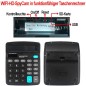 WIFI Full-HD SpyCam in Taschenrechner, 128 Gb