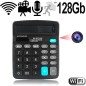 WIFI Full-HD SpyCam in Taschenrechner, 128 Gb