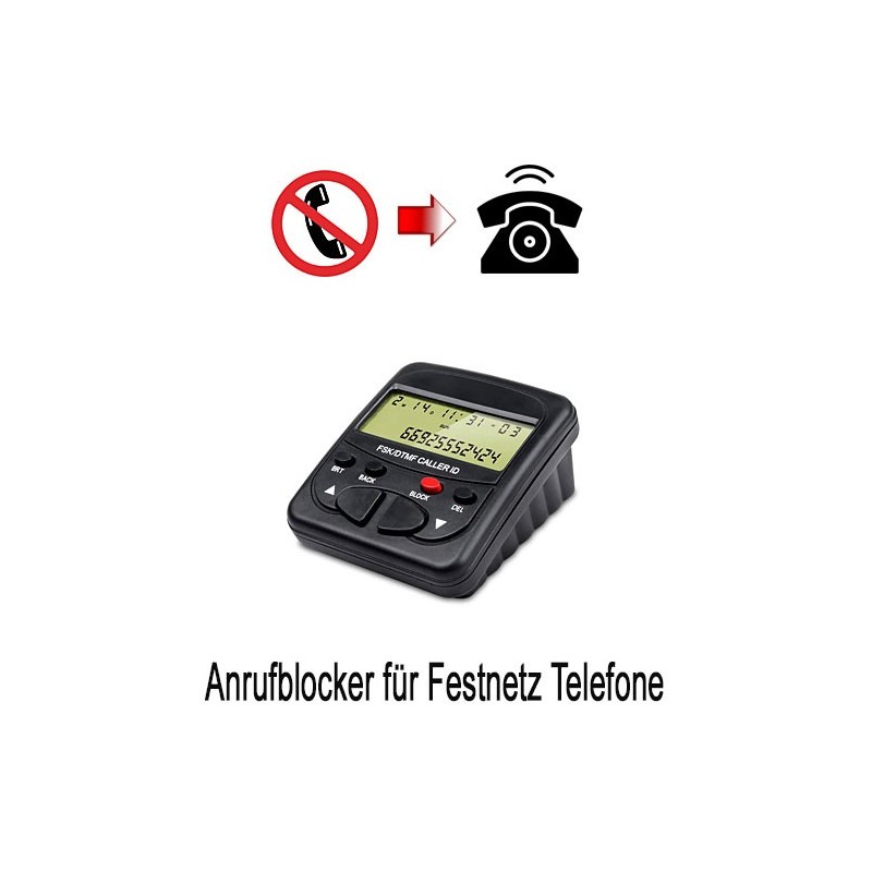 Anrufblocker für Festnetz-Telefone