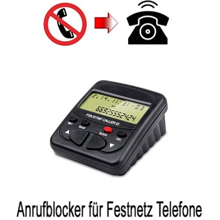 Anrufblocker für Festnetz-Telefone - Telefon-Abhörgeräte - Bild 1