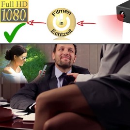 Full-HD IP-Micro-Spionkamera mit DVR, 128 Gb - Videoüberwachung - Bild 3