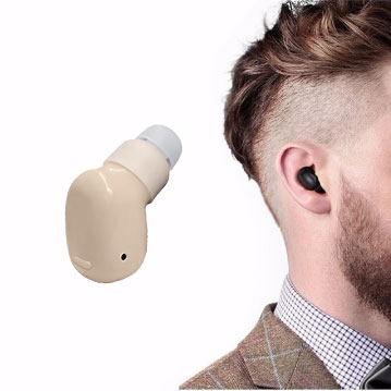 Mini In-Ear Headset unauffällig einsetzbar