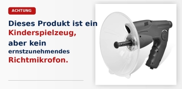 Ein nicht ernstzunehmendes Kinderspielzeug